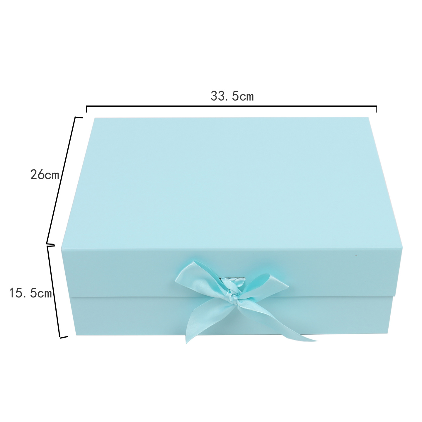TEMU de regalo plegable de color AZUL con cierre magnético , para damas de honor, ,,o cualquier ocasión especial - Material de papel