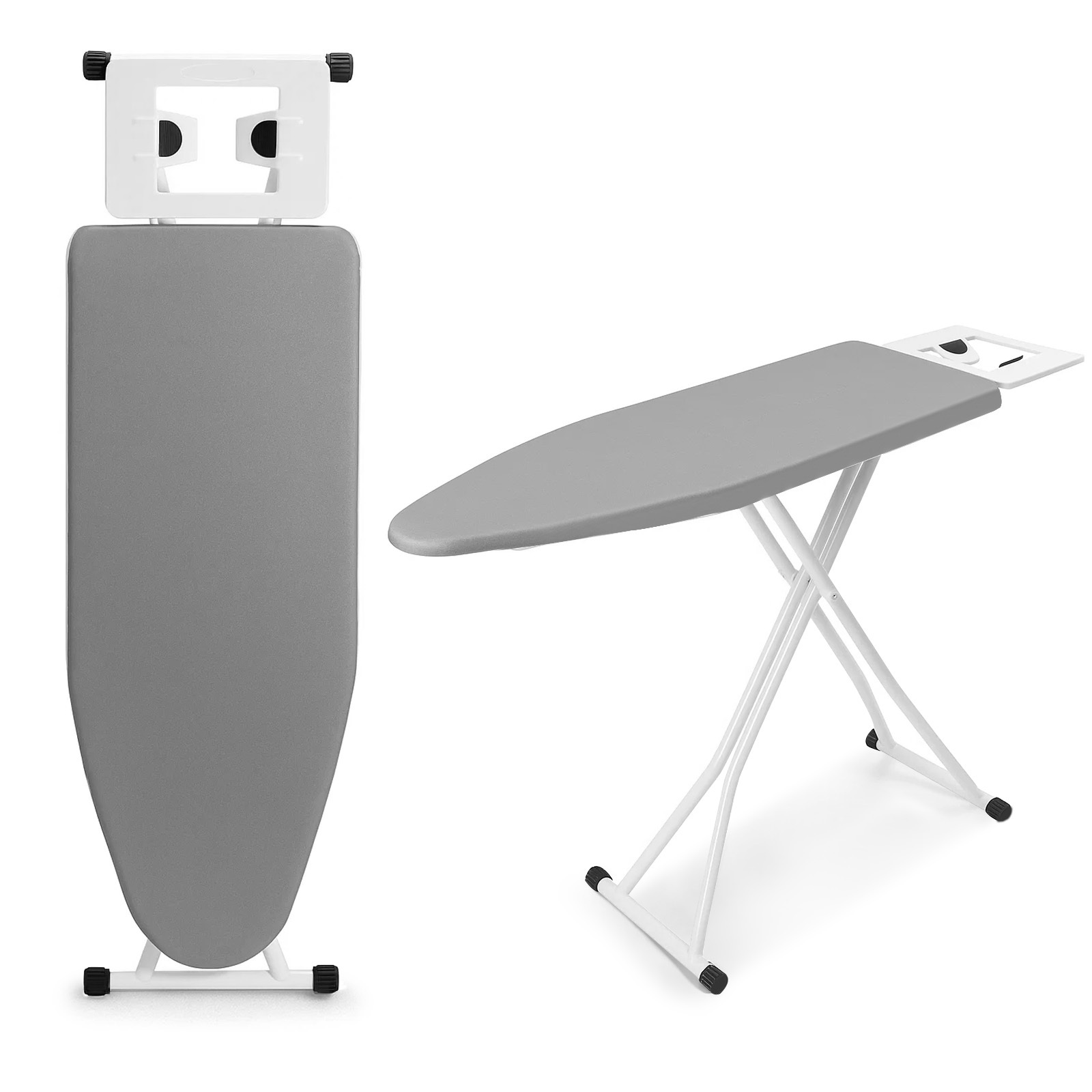 Image of Adjustable, Foldable Ironing Board With Metal Frame, Space-saving And Portable