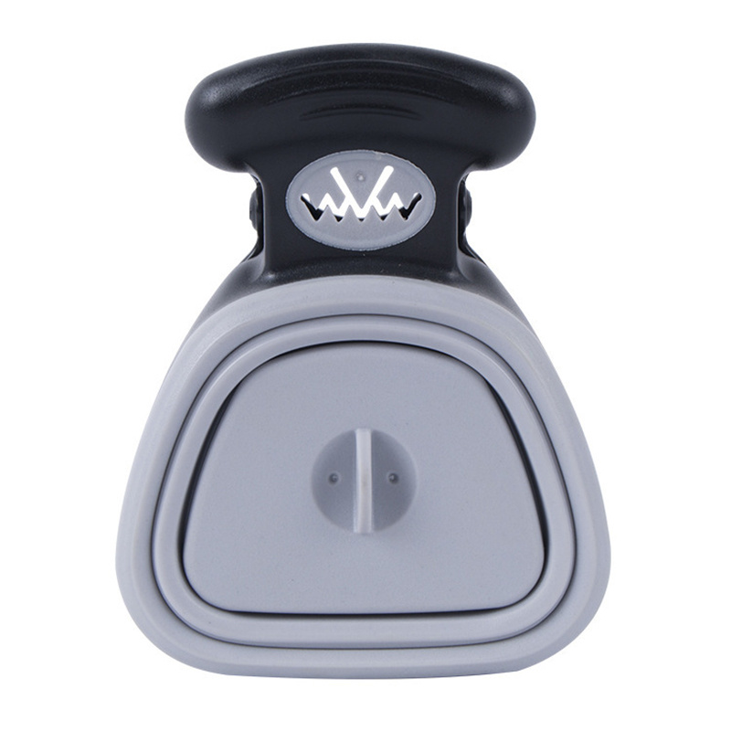Image of ® Pet Products Poop Picker, Outdoor Portable Folding Poop Clip For Dog Walking, Waste Bag Picking Up Poo Clip (gray / Large)