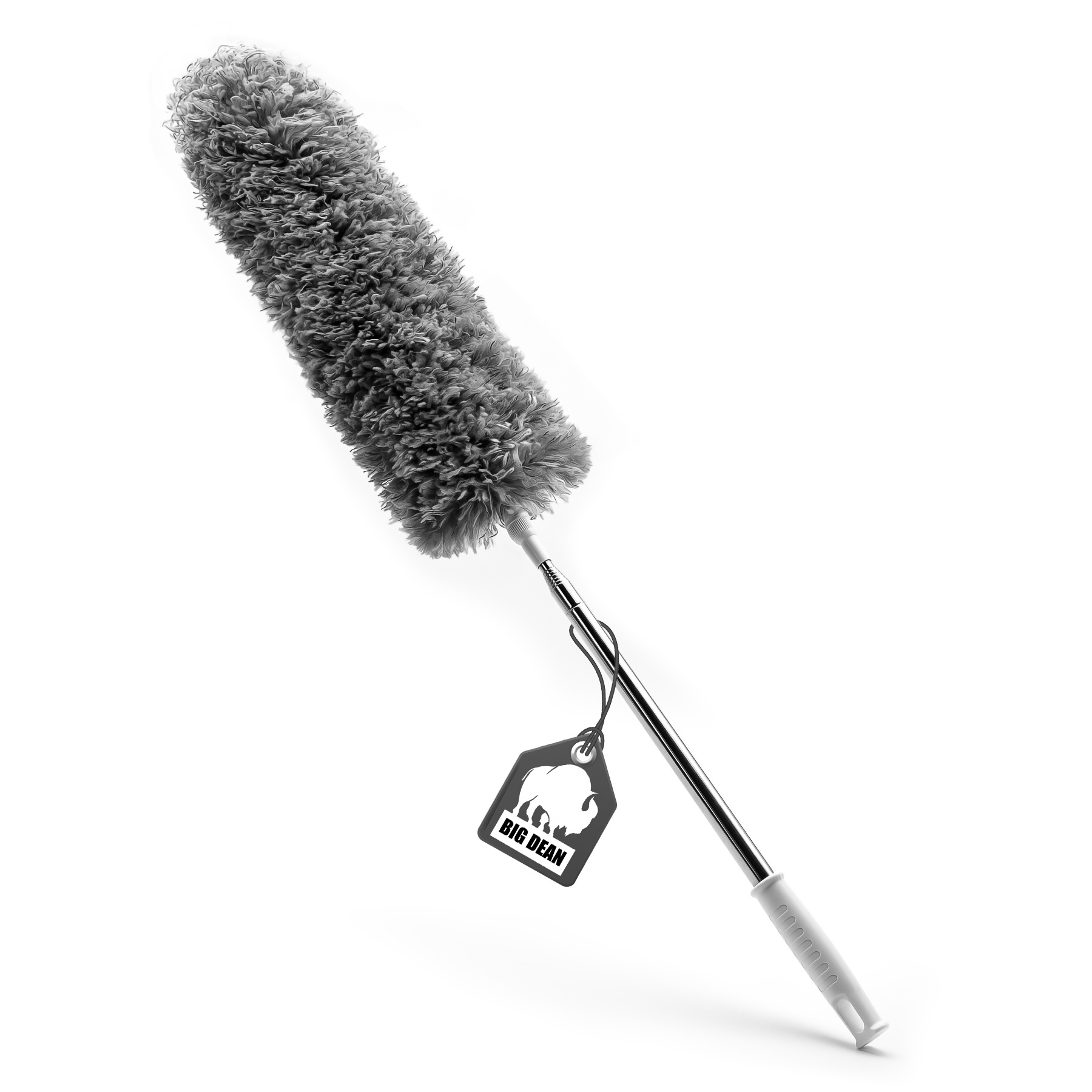 Bigdean Telescope Dusting Brush Extendable Up To 254 Cm Washable
