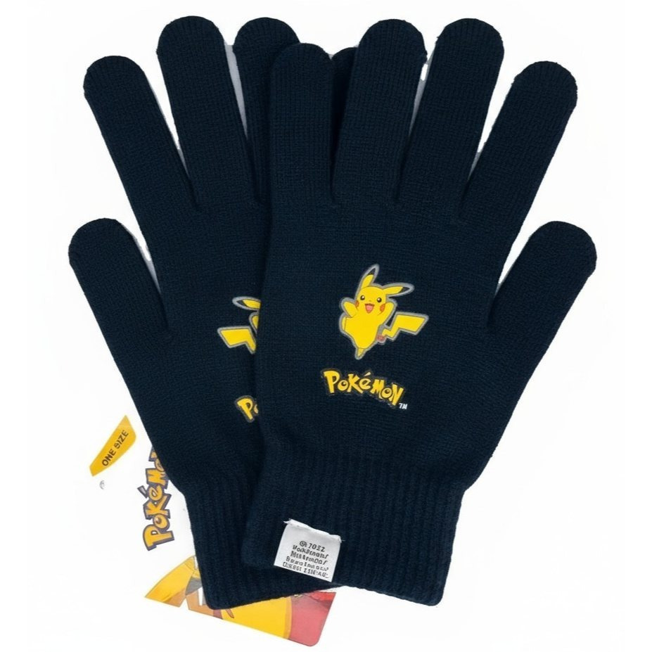 E-shop POKEMON - Winterhandschuhe für Kinder 2 Stück Unisex Einheitsgröße (Blau)