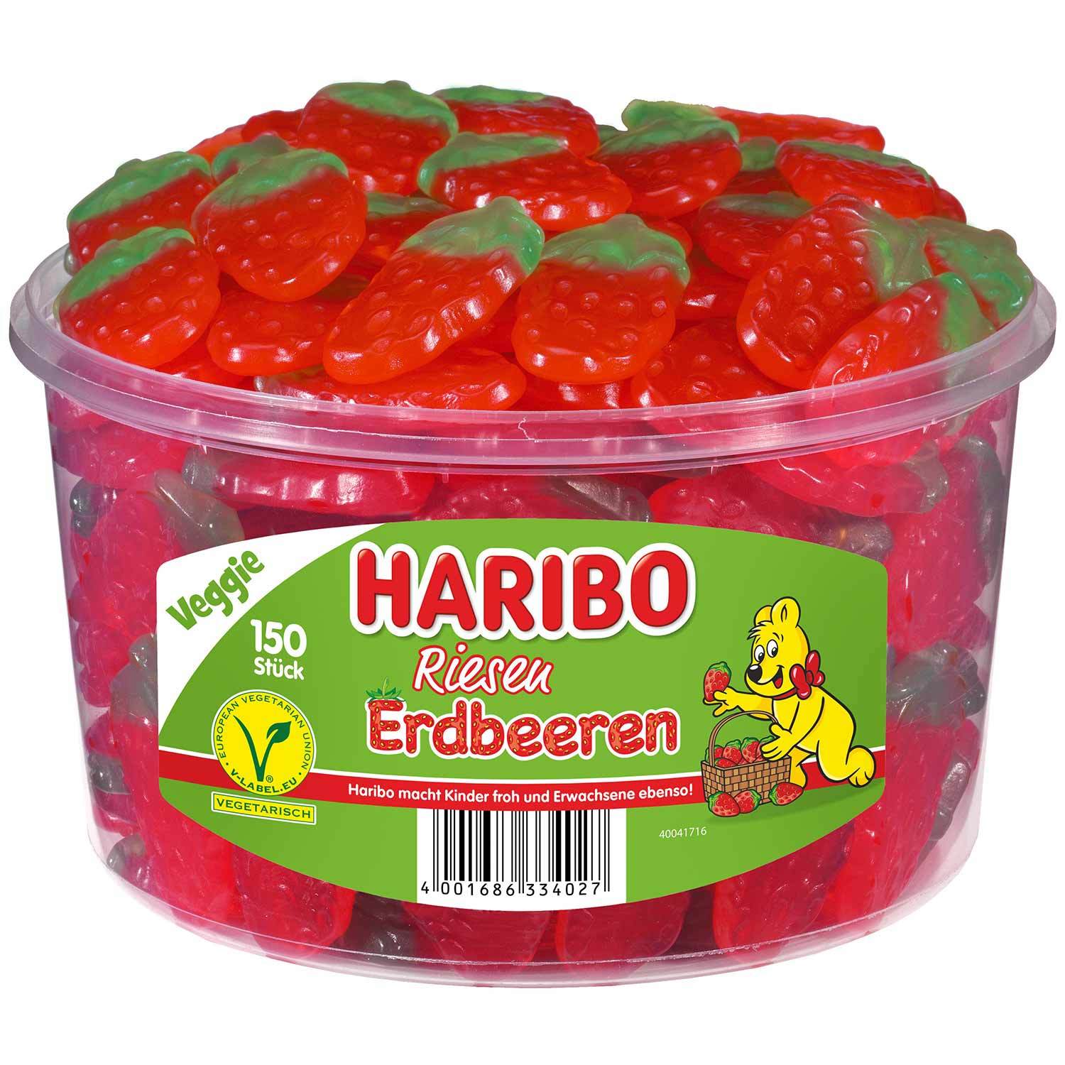 E-shop Haribo Riesen Erdbeeren vegetarisch 150er 1350g
