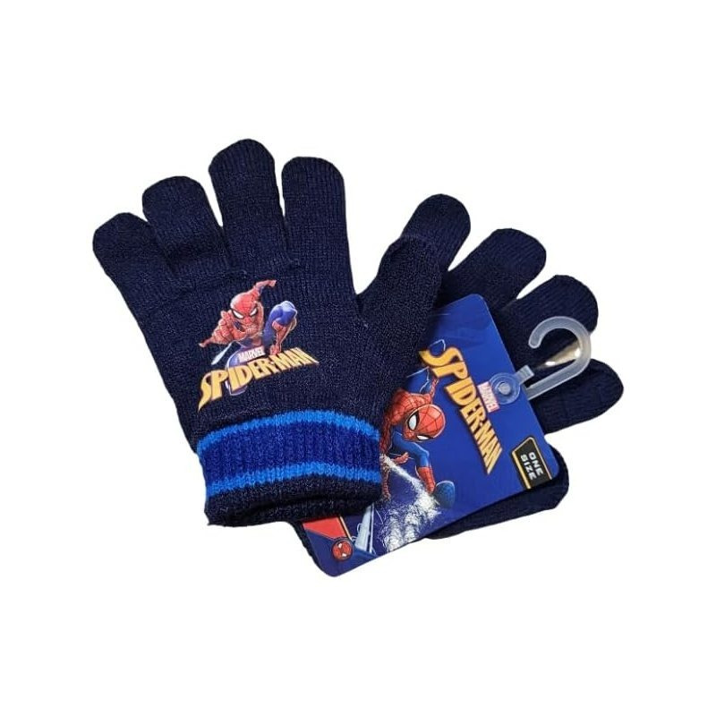 Image of Winter Gloves For Unisex Children 2pcs Spider