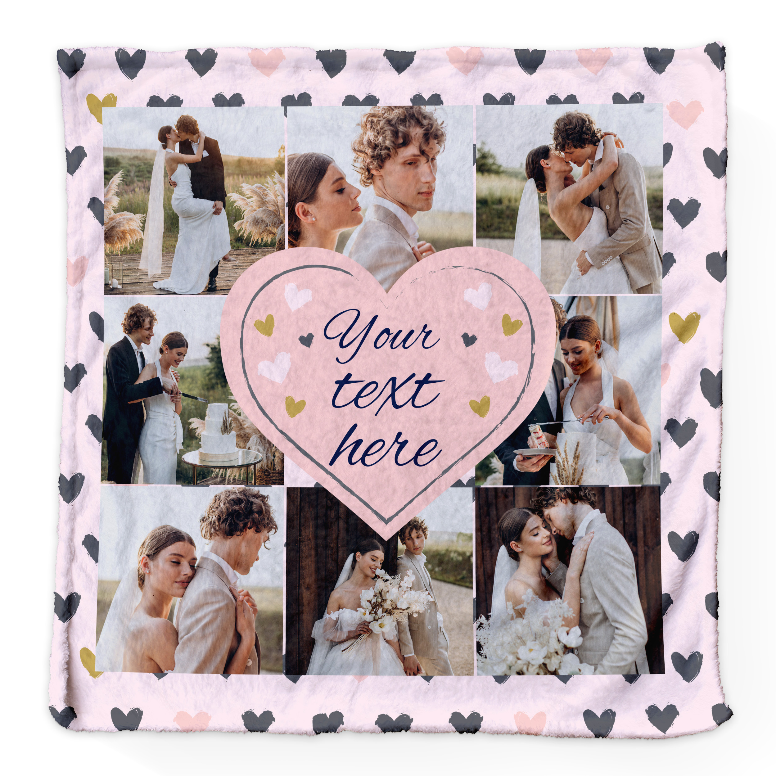 Personalised Photo Fleece Blanket