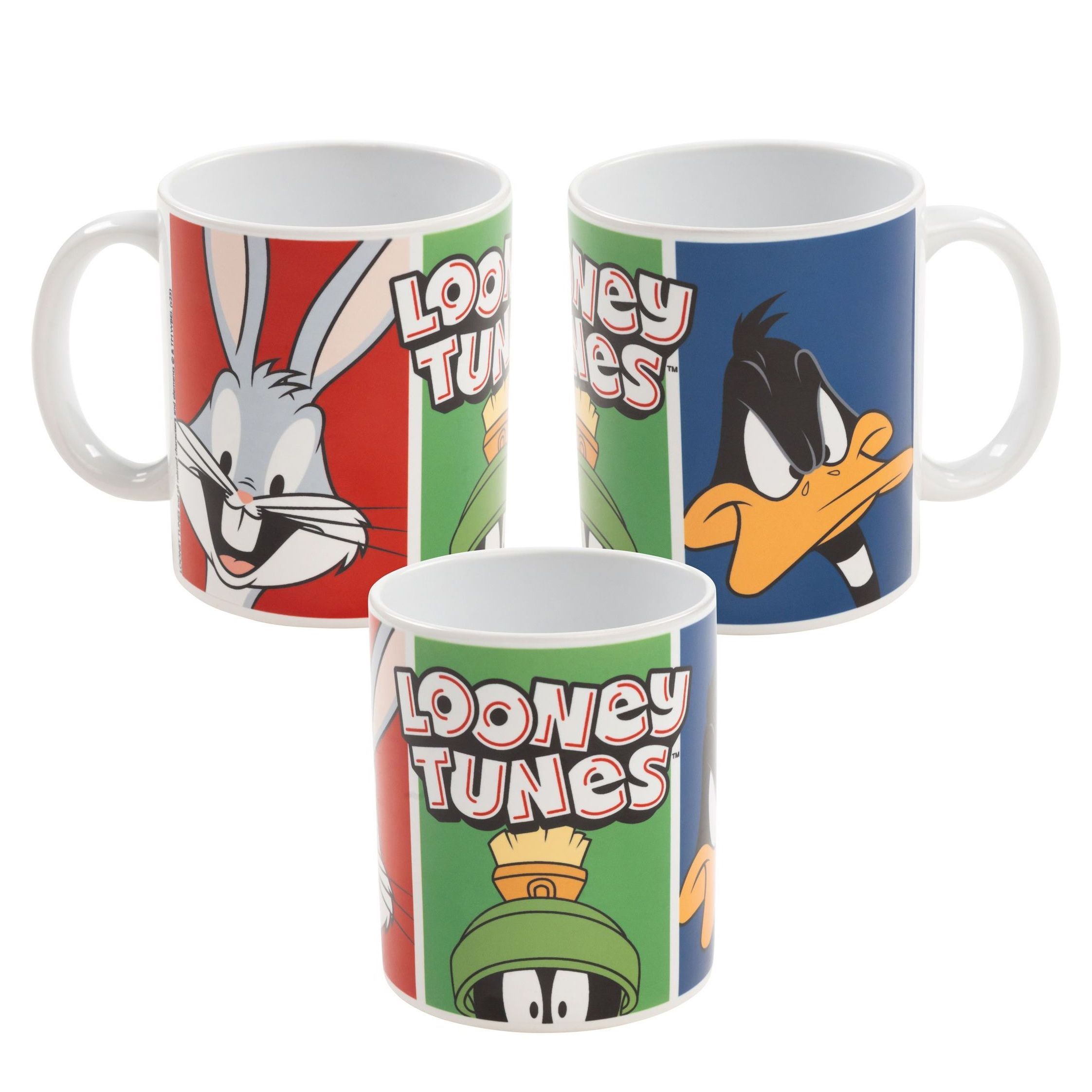 Image of Ceramic Coffee Mug Featuring Characters, Duffy Duck, Marvin. Capacity: 320 Ml