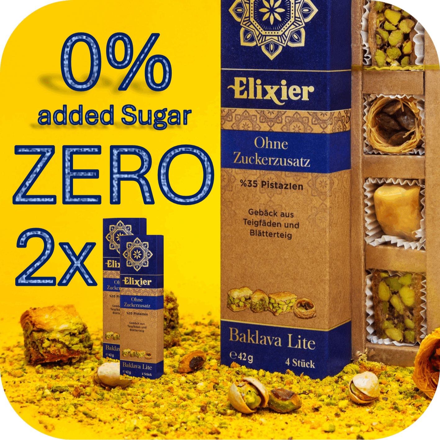 0 - Healthy Baklava 0% Added Sugar