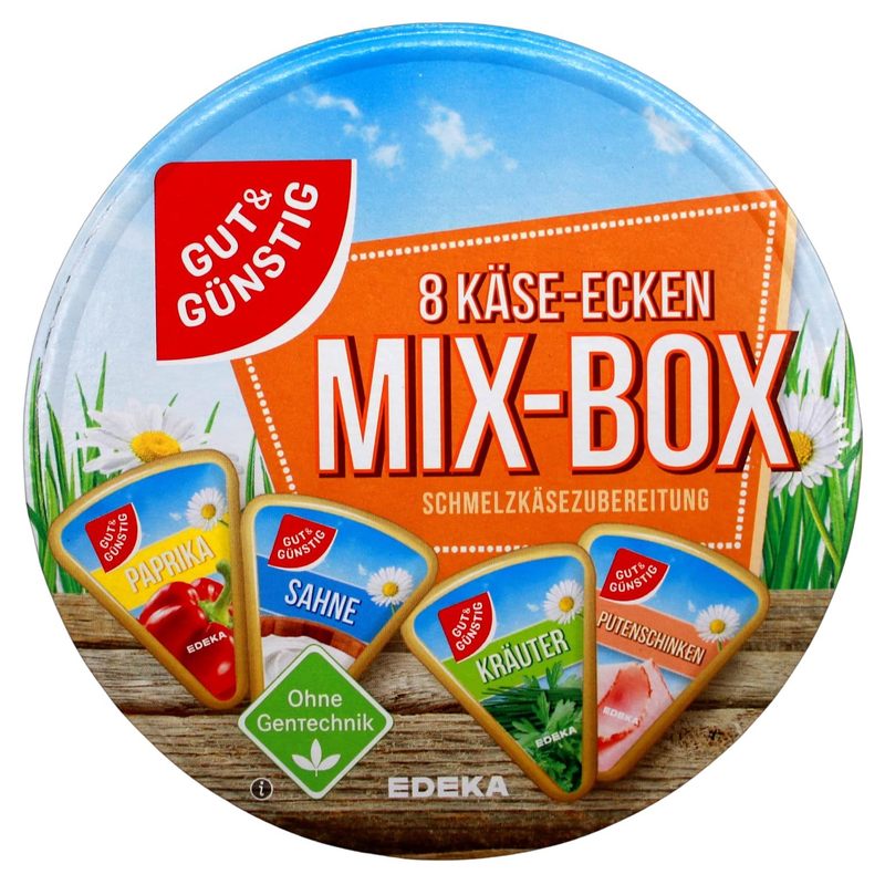 Image of Good & Affordable Processed Cheese Cheese Corners Mix Box, 9-pack (9 X 250g)