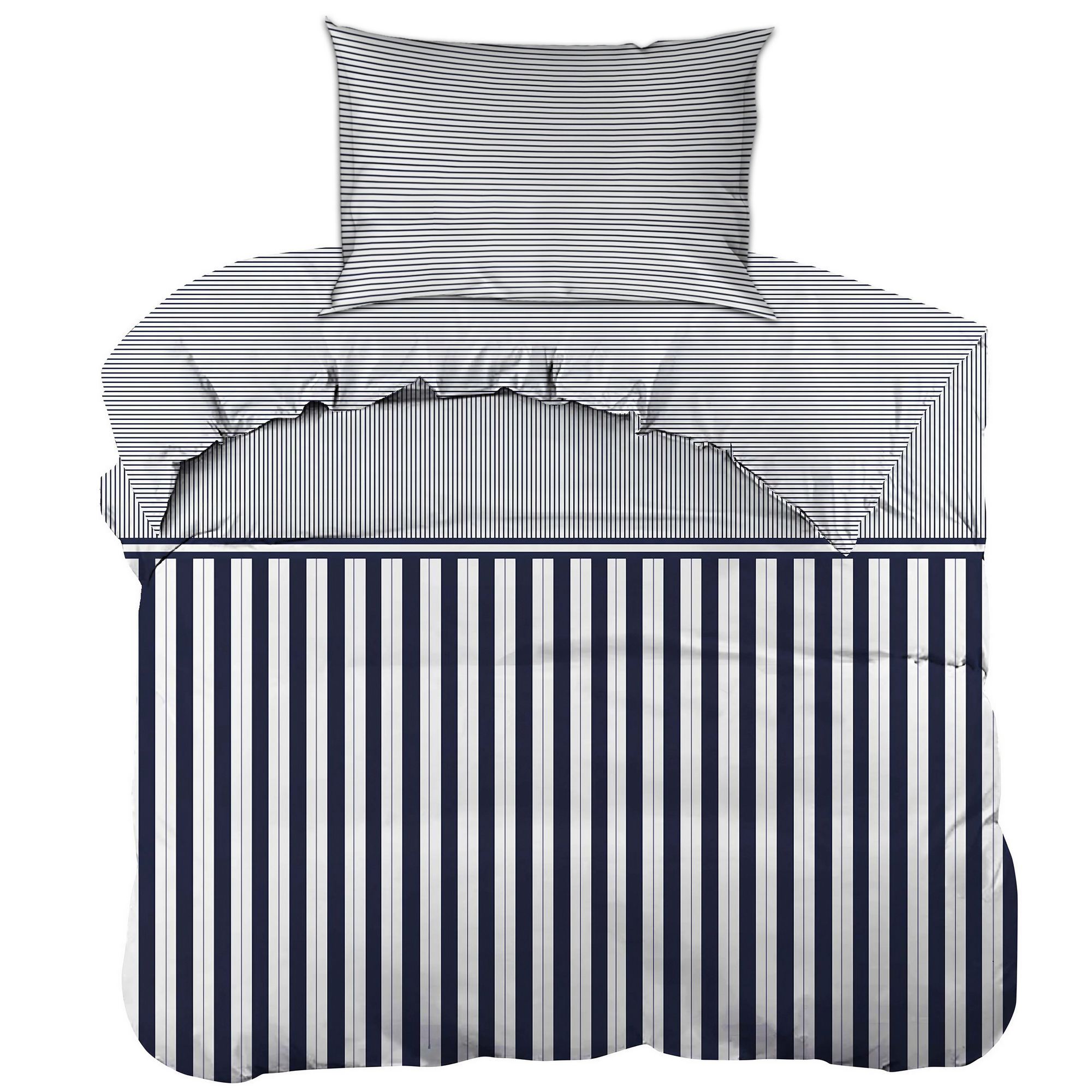 Image of L' Maison Cotton Bedding Set, 2-piece Duvet Cover + Pillowcase, Size: 135x200