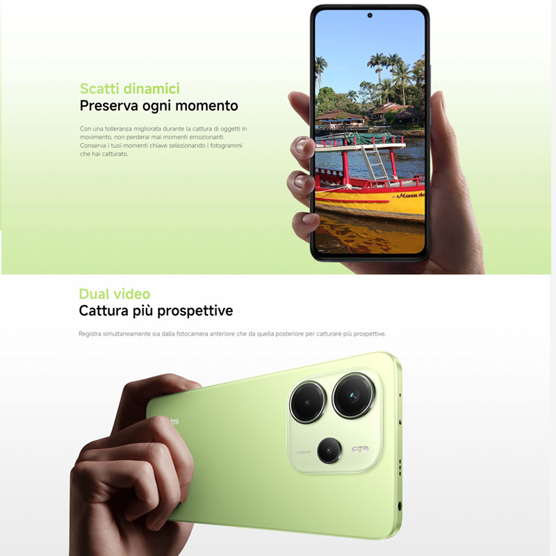 Xiaomi Redmi Note 14 4G, 8GB RAM, 256GB Storage, NFC, Helio G99 Ultra Processor, 6.67-inch AMOLED Display, 120Hz Refresh Rate, 108MP Camera, 5500mAh Battery (Charger Not Included)