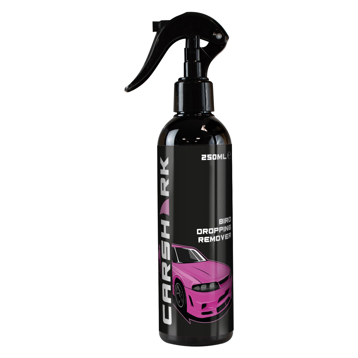 CARSHARK Bird Dropping Remover 2 x 250ml Fast Acting Formula