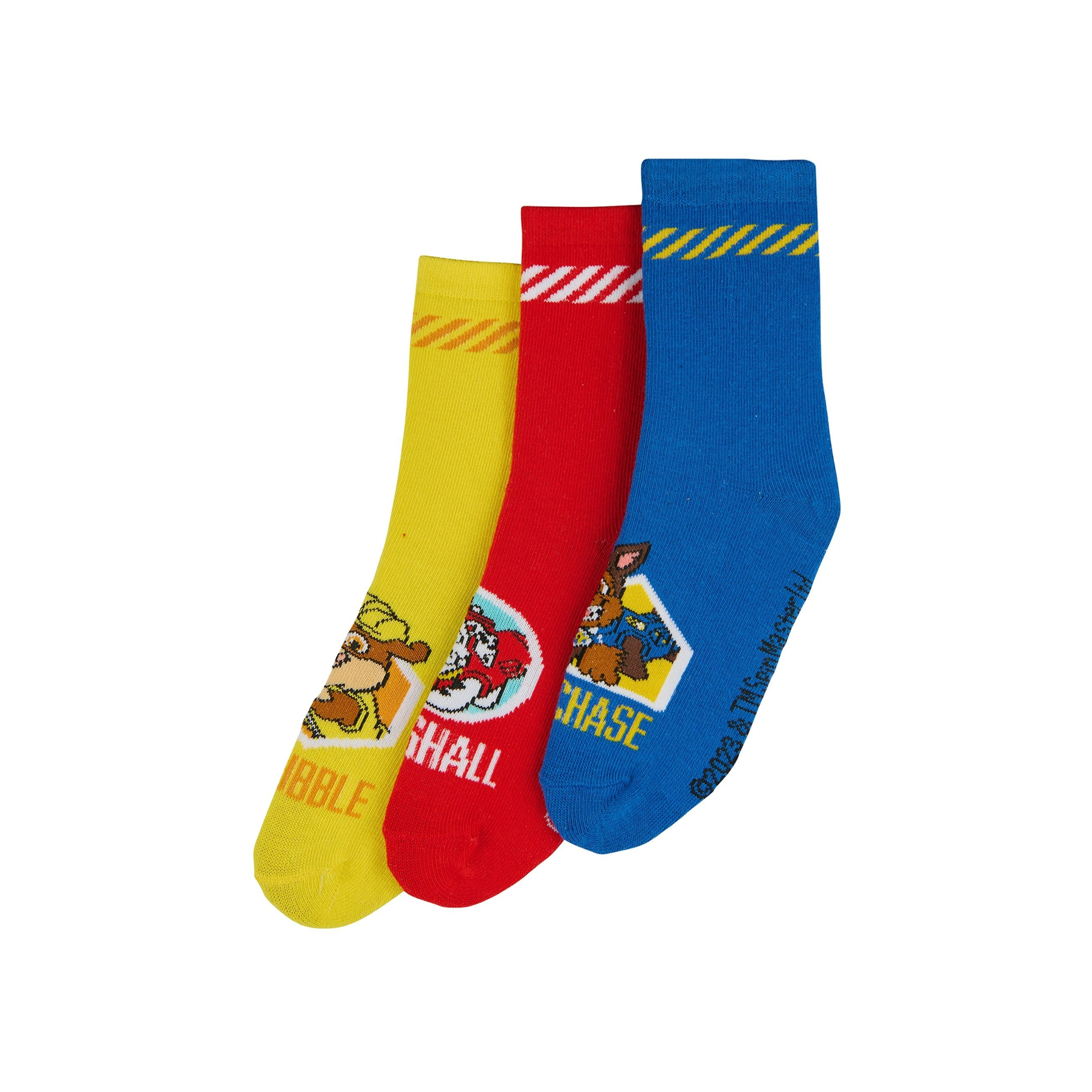Image of Socks For Kids – 3-pack Boys' Socks With , , – Cotton Blend – Gifts For Boys For Black Friday, Christmas, Or St. Nicholas Day