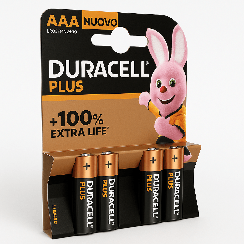 TEMU DURACELL 100 Baterías (Paquete de 4), Negro, Talla única