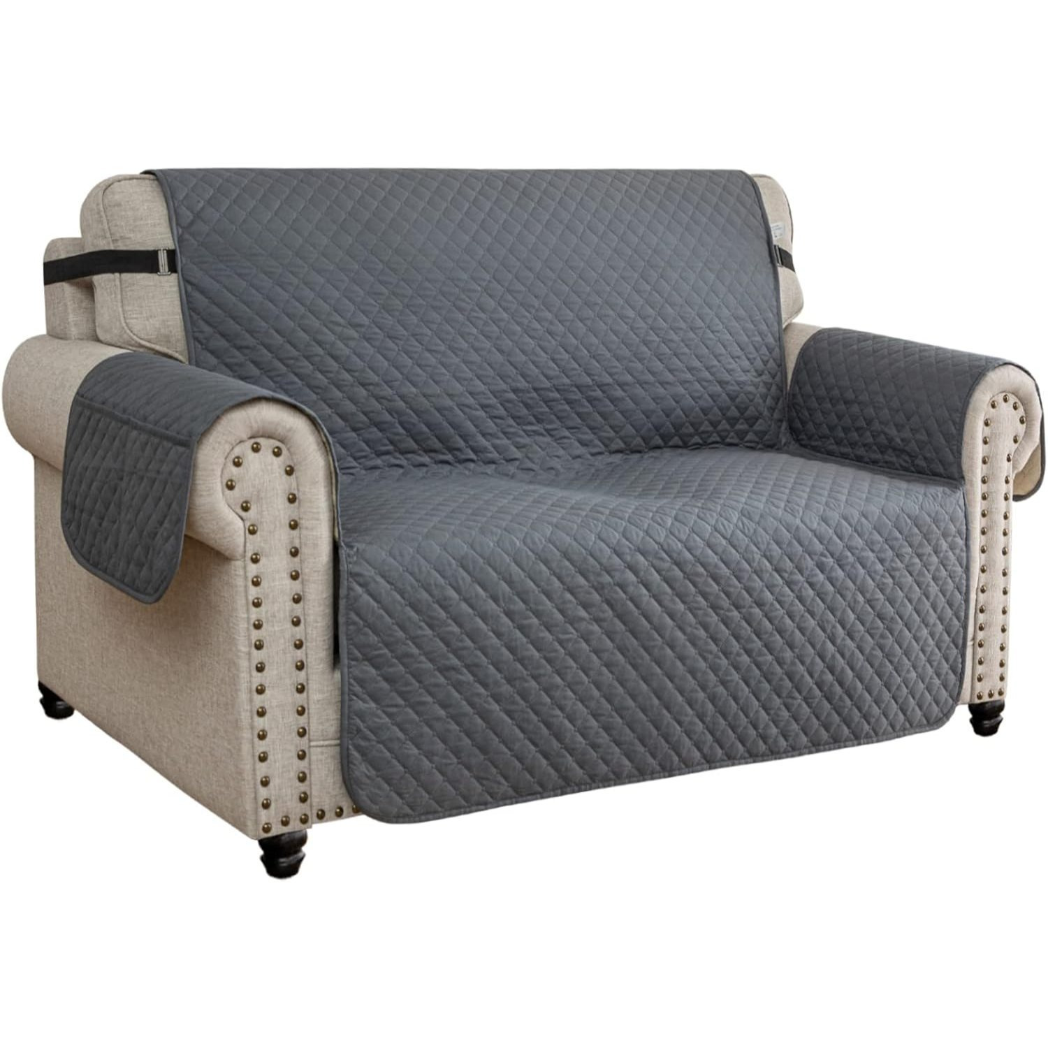 TEMU Quilted Sofa Covers For 1 Seater, 2 Seater, And 3 Seater Couches – Premium Water-resistant, Non-slip, Pet-friendly Couch Protector Slipcovers