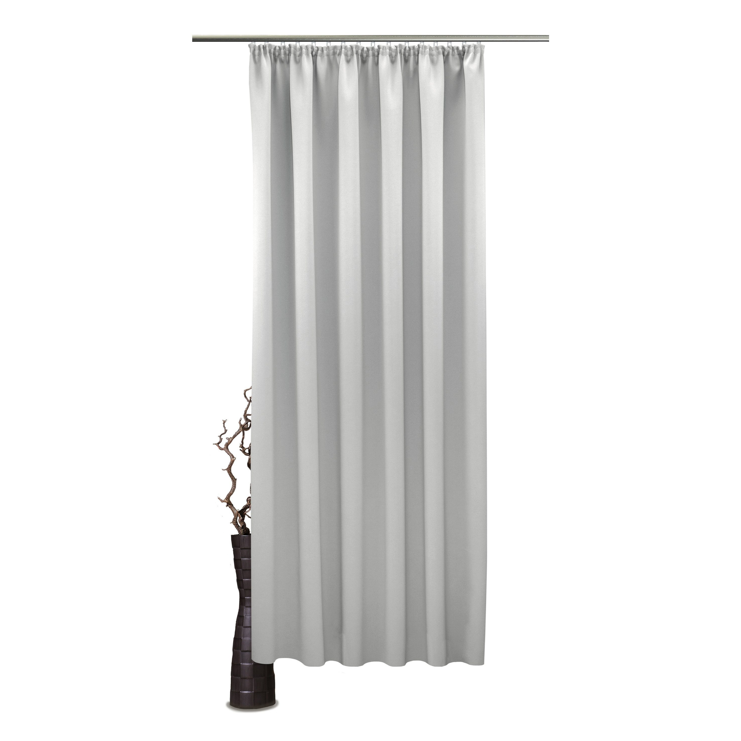 Image of 2-piece Blackout Curtains Leon, Thermal Curtains With Rod Pocket, Curtains For Living Room, Bedroom, Modern