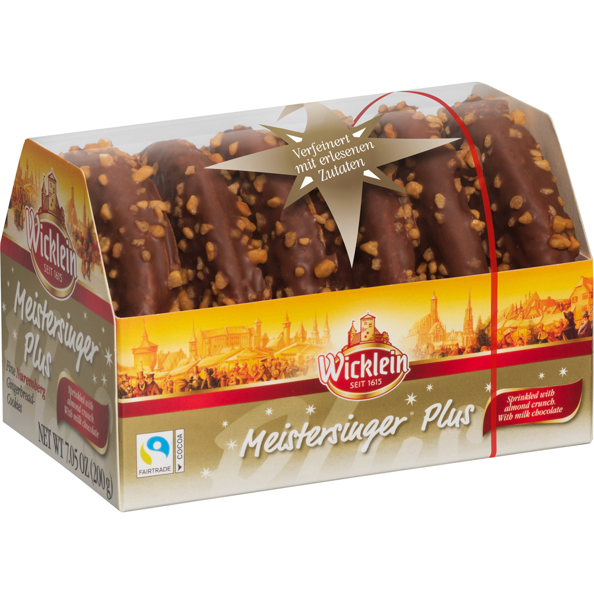 Wicklein Fine Nuremberg Master Singers Wafers Gingerbread 200g