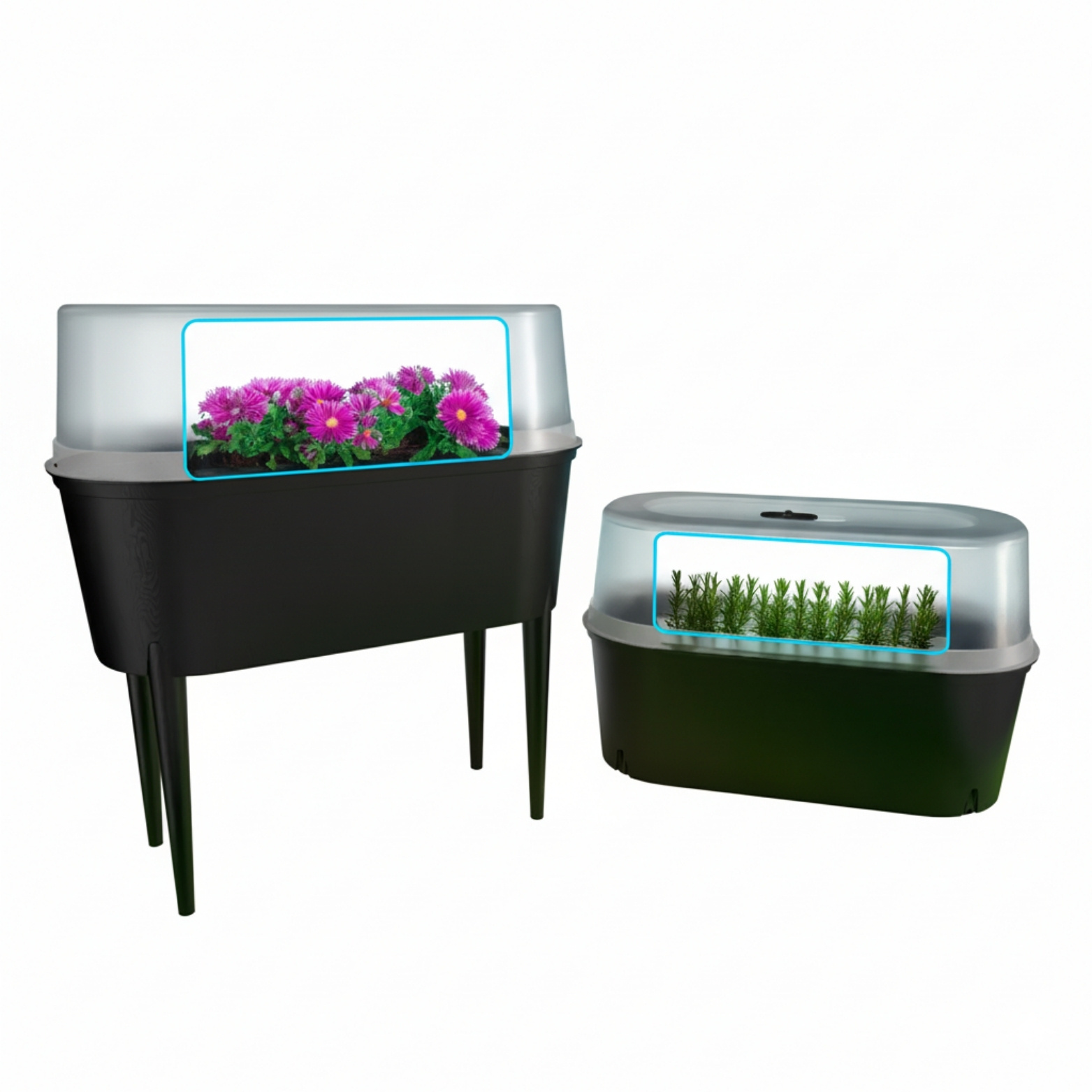 Elevated Bed With Cover For Balcony And Garden