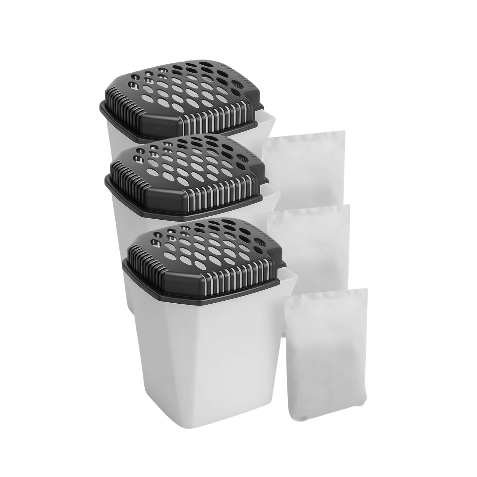 Space Dehumidifier Box With 680g Granule Bag – Moisture Absorber For Basement, Bathroom, Car, And Many