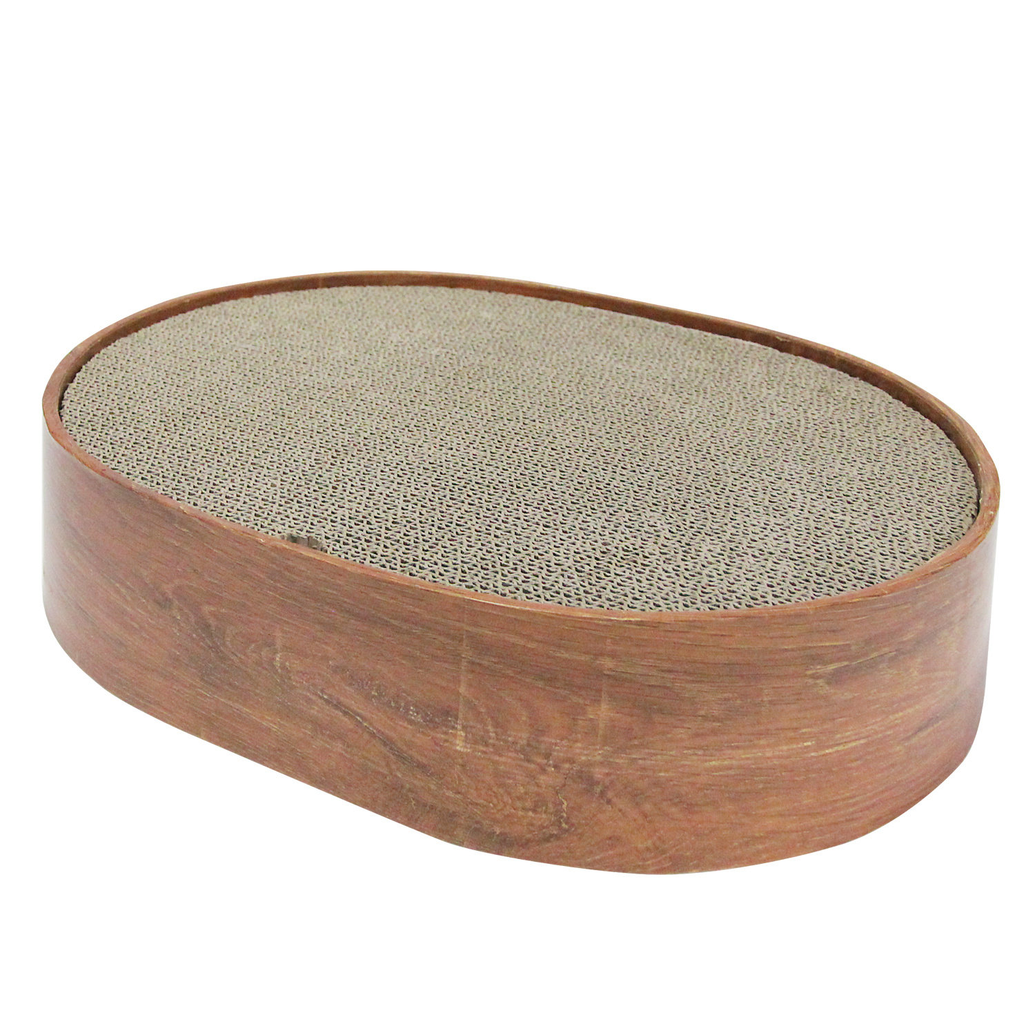 Cat Bed Scratching Board With Cardboard Scratching Pads – 41×31×10 Cm Cat Basket & Cushion, Includes 3 Replaceable Cardboard Pads – Cat Scratching Furniture & Accessories