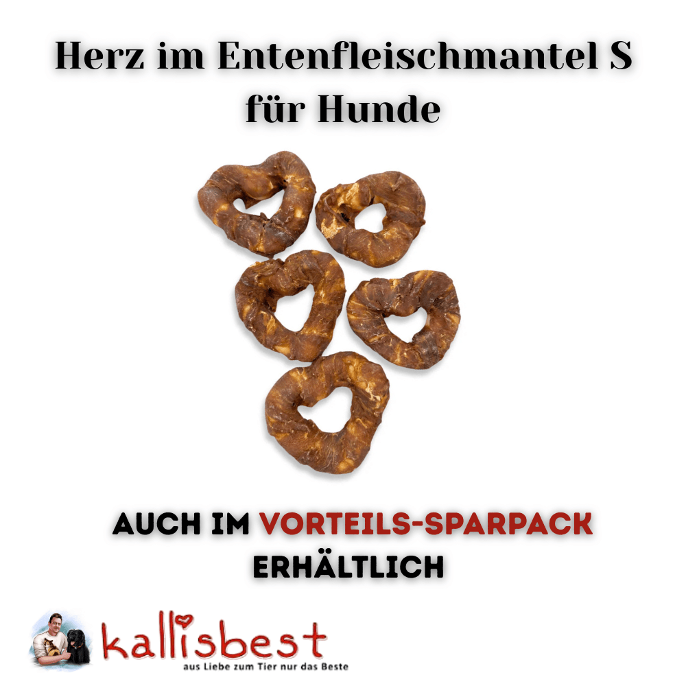 Image of Duck Breast Coat S, 5pcs For Dogs . 340g, In A , Chew Article, Chemical Additives And Preservatives, As A Snack/reward/, Kallisbest - Love For , Vewaltungs Gmbh