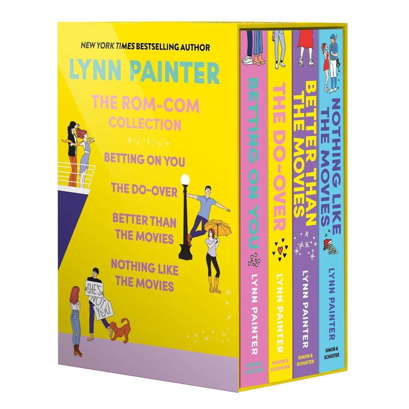 TEMU Lynn Painter: The Rom-com Collection: Better Than The Movies, Betting On You, The Do-over, Nothing Like The Movies