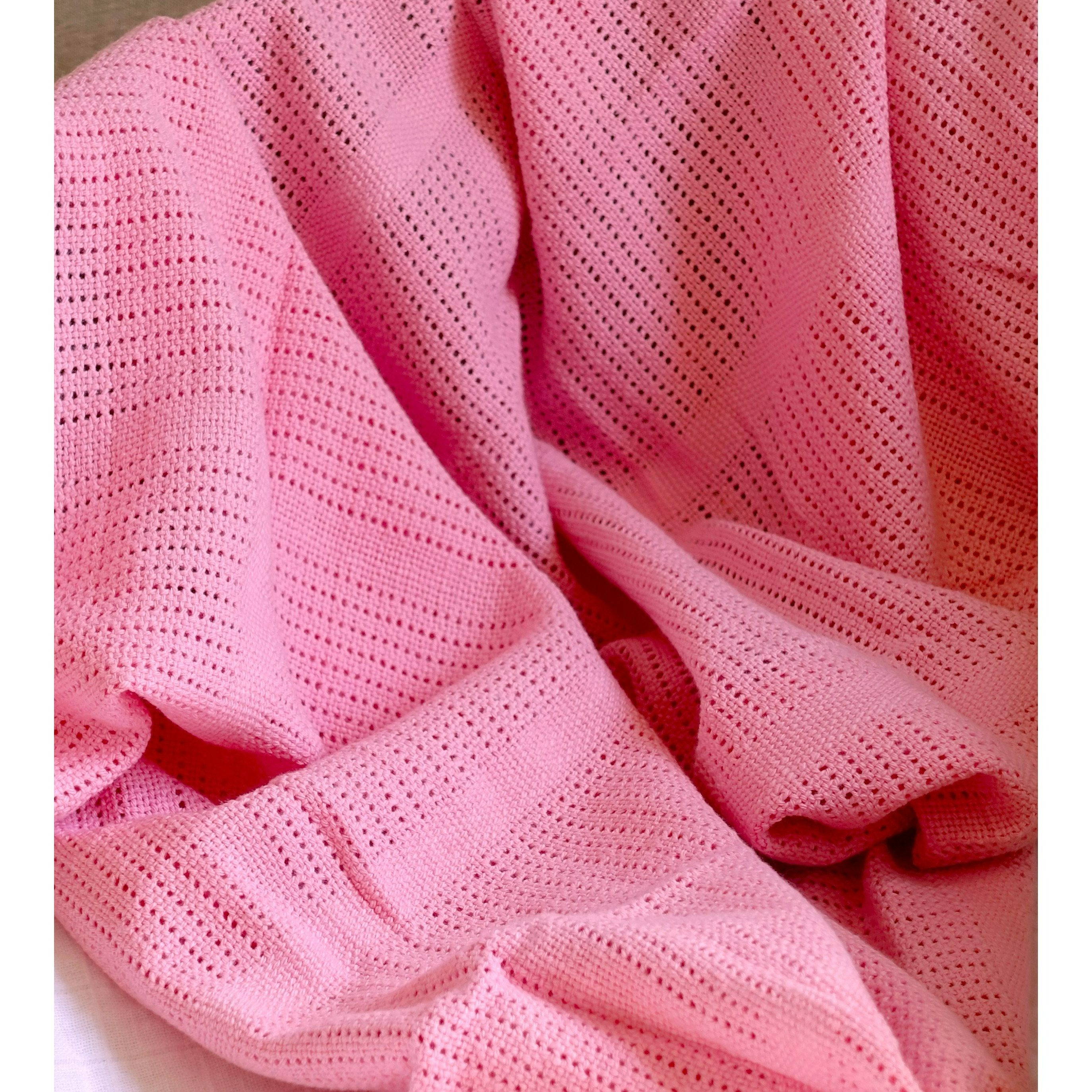 TEMU Baby Cellular Blanket, 100% Cotton Receiving Blanket 90cms X 75cms, Newborn Baby Blanket, Perfect For Bag, Swaddle Blanket And Use.