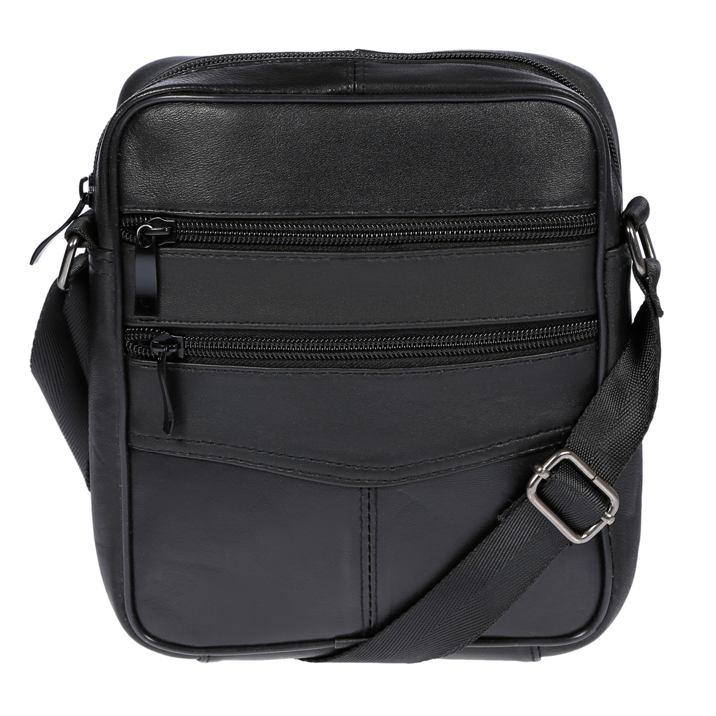 Small Genuine Leather Crossbody Bag For Men And Women Shoulder Bag