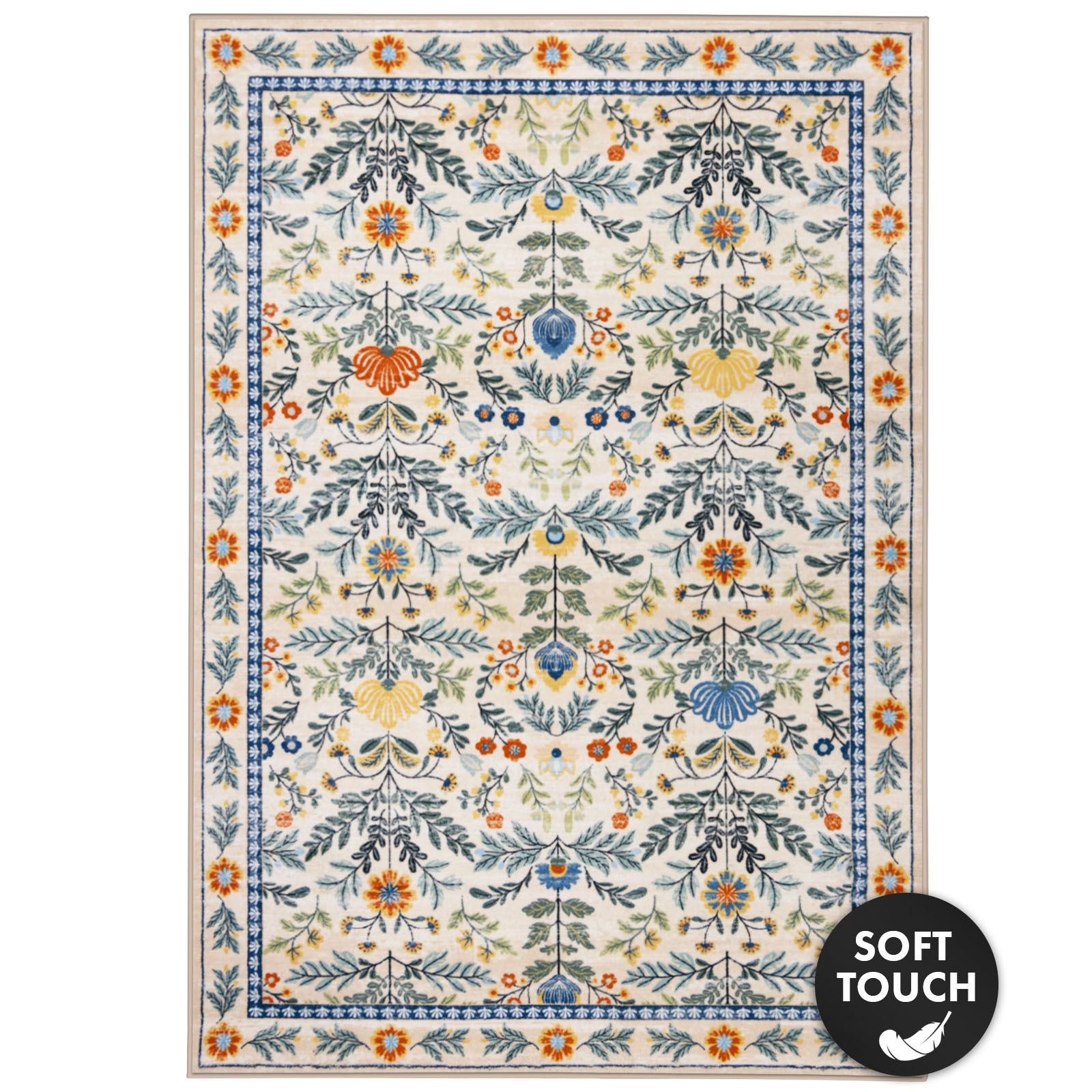 TEMU Tappeto FLOORDIREKT per Soggiorno Orientale �� Design Orientale �� Motivi e Viti Dettagliati �� , Elegante e Stiloso �� Disponibile in Misure ��