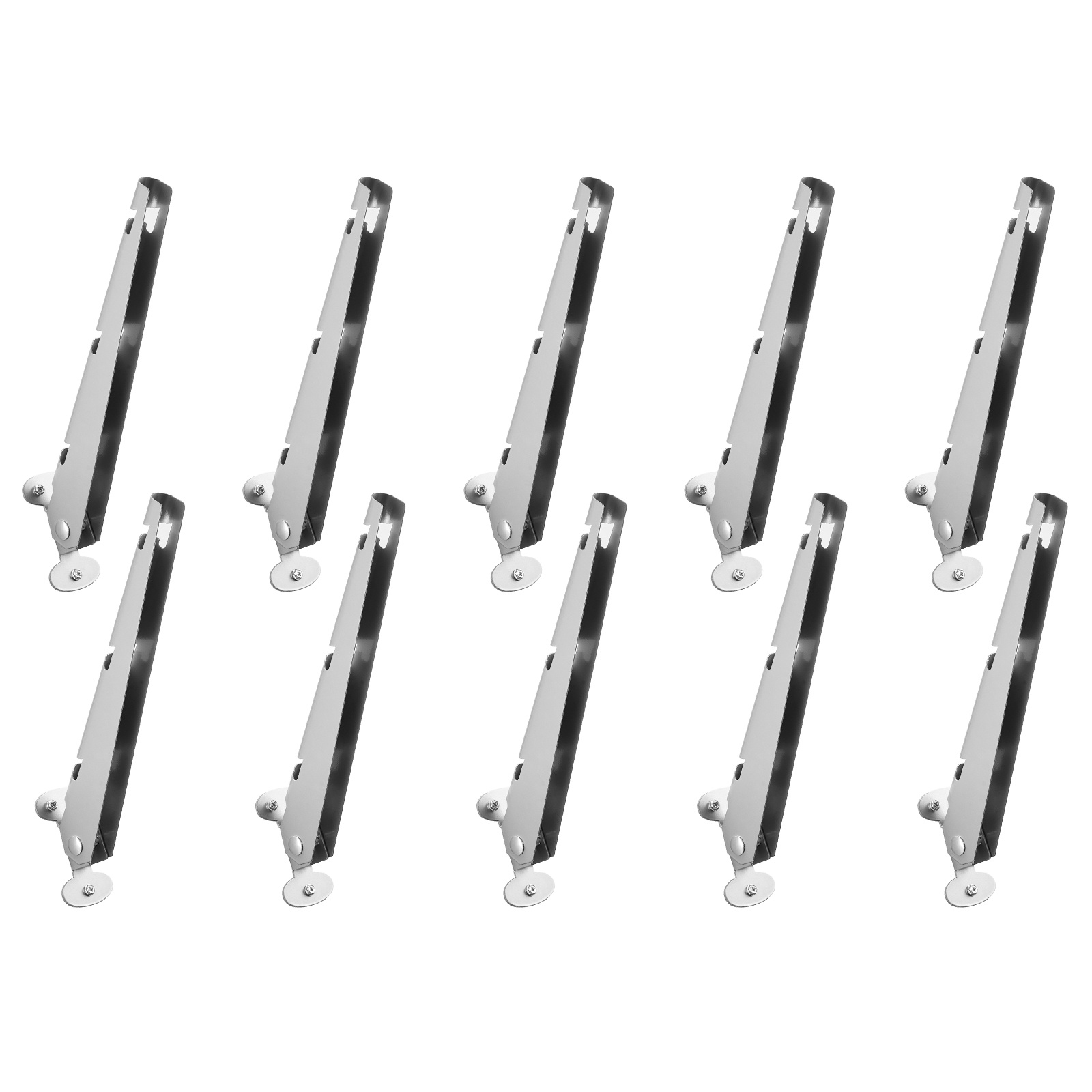TEMU VEVOR Barra de alambre de , 10 unidades de extensor de de valla de 12.2 pulgadas, montaje o , extensor de valla de acero galvanizado, la