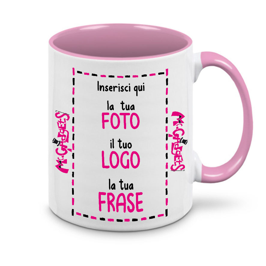 TEMU Mr. Gadgets in Ceramica Personalizzabile con Foto e Scritta