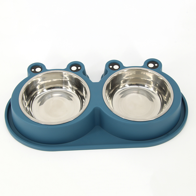 Stainless Steel Bowl With Non-slip Base And Removable Inserts