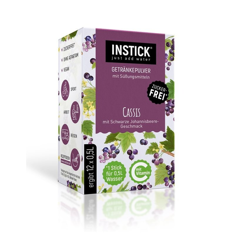 Instick Cassis For 12 X 0.5 L