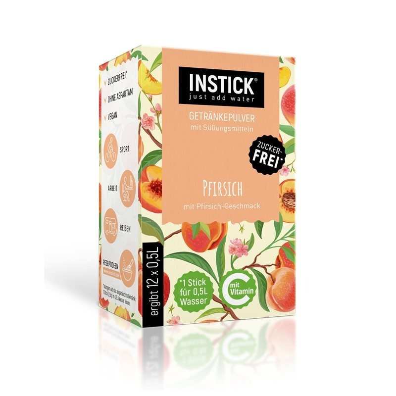 Image of Instick Peach For 12 X 0.5 L