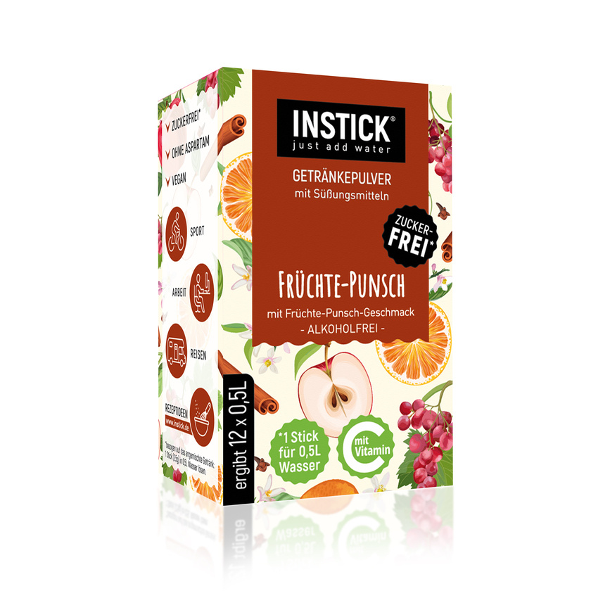 Instick Fruit Punch For 12 X 0.5 L