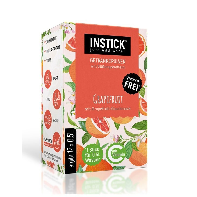 Instick Grapefruit For 12 X 0.5 L