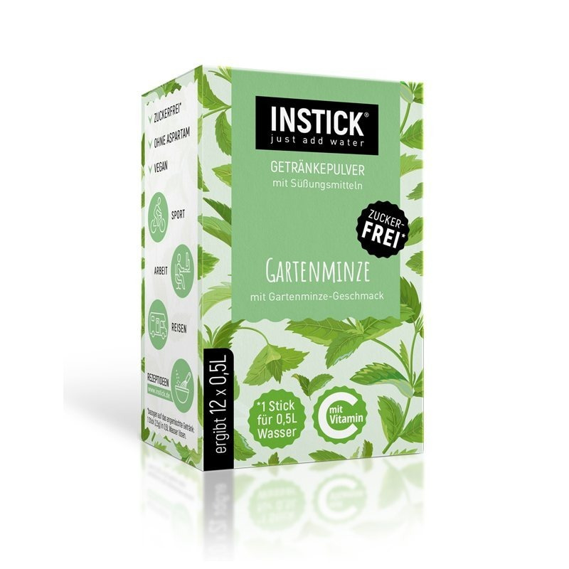 Instick Garden Mint For 12 X 0.5 L