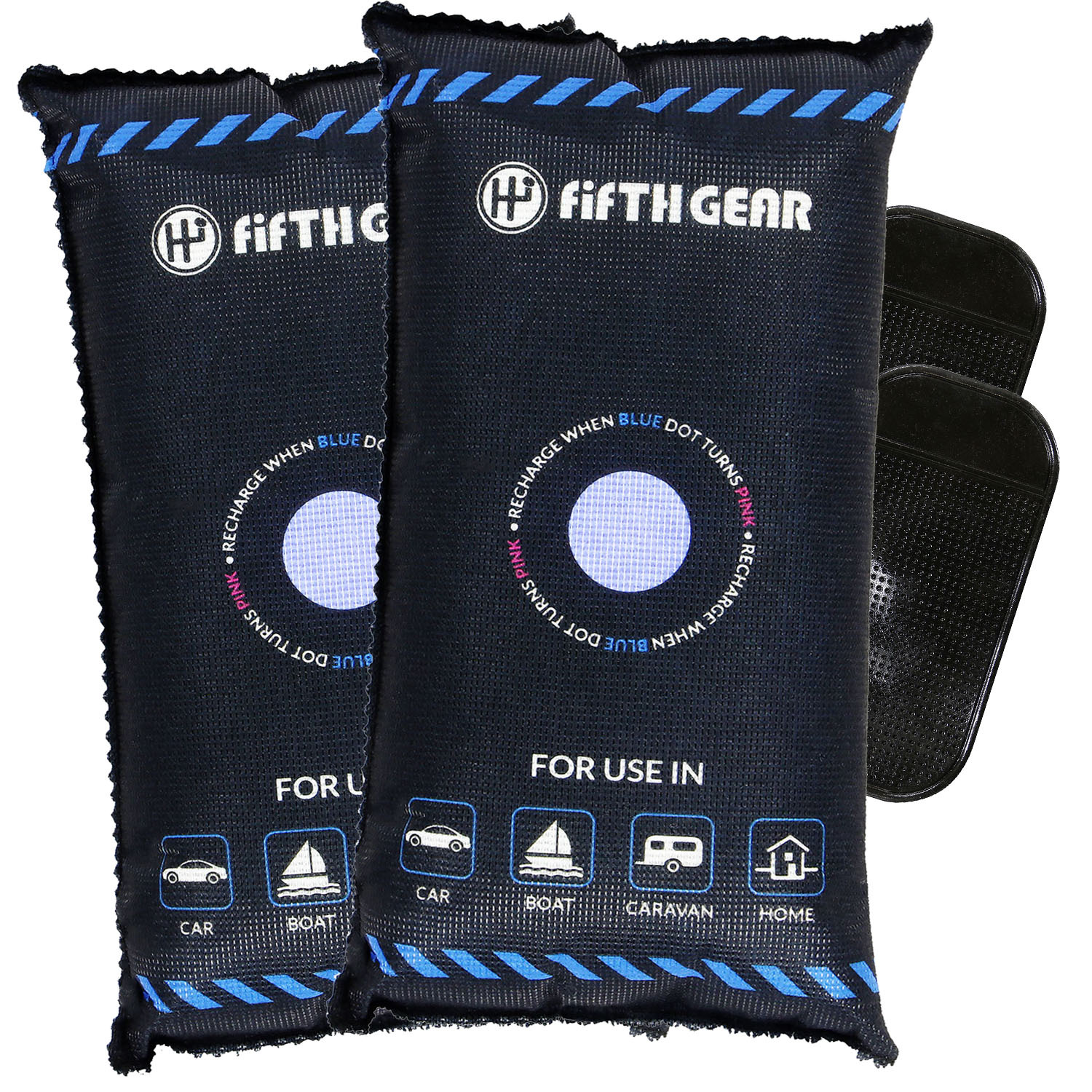 2 Pack 1kg Silica Gel Car Dehumidifier, Dry Air, Reusable Moisture Absorber Bag, Automotive Dehumidifier, Keep…: retailer-supplied image