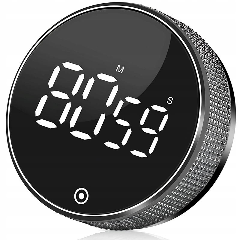 TEMU Minute Electronic Round Magnetic Timer Lcd Stopwatch