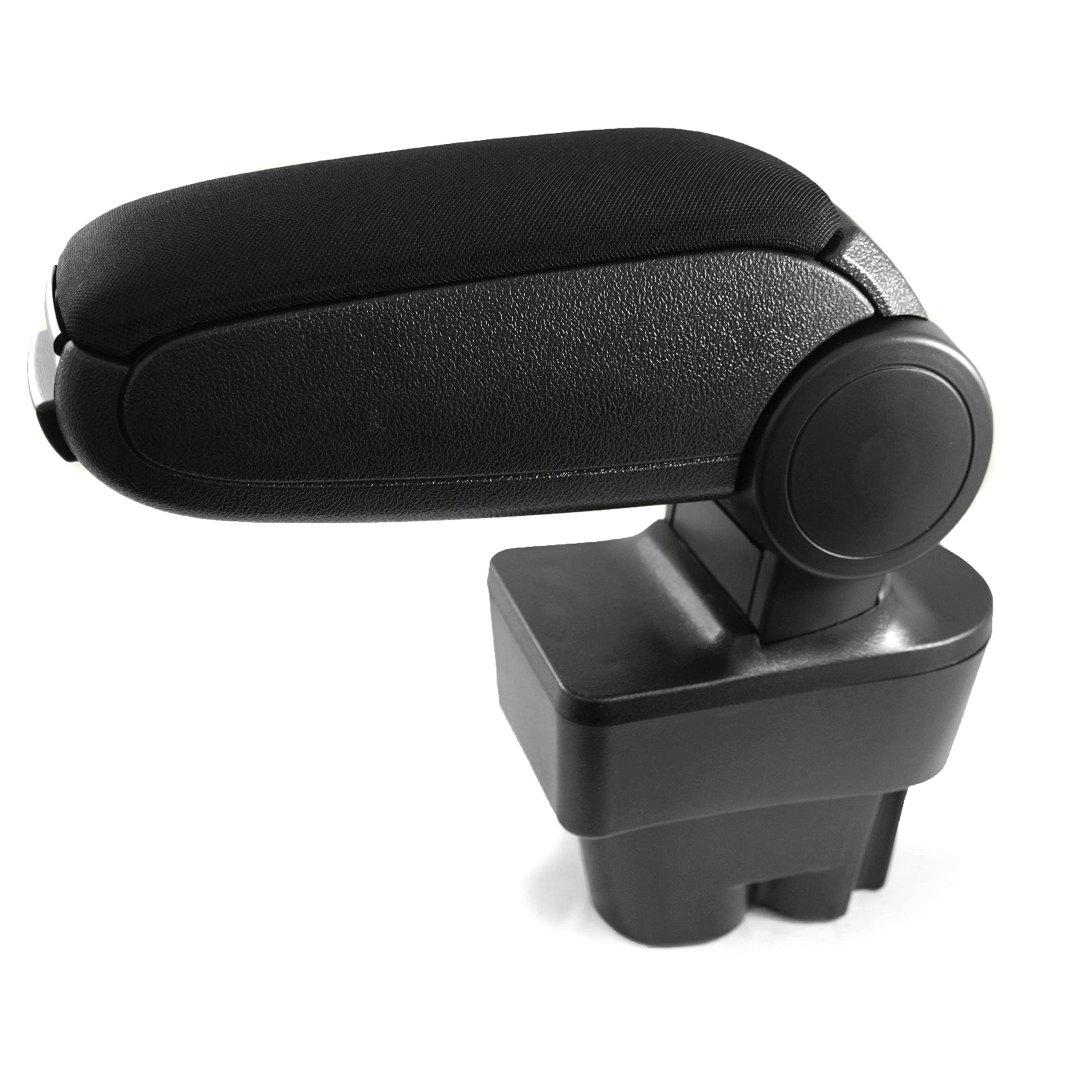 Center Armrest Armrest Console Center Console Black Textile Compatible With Peugeot
