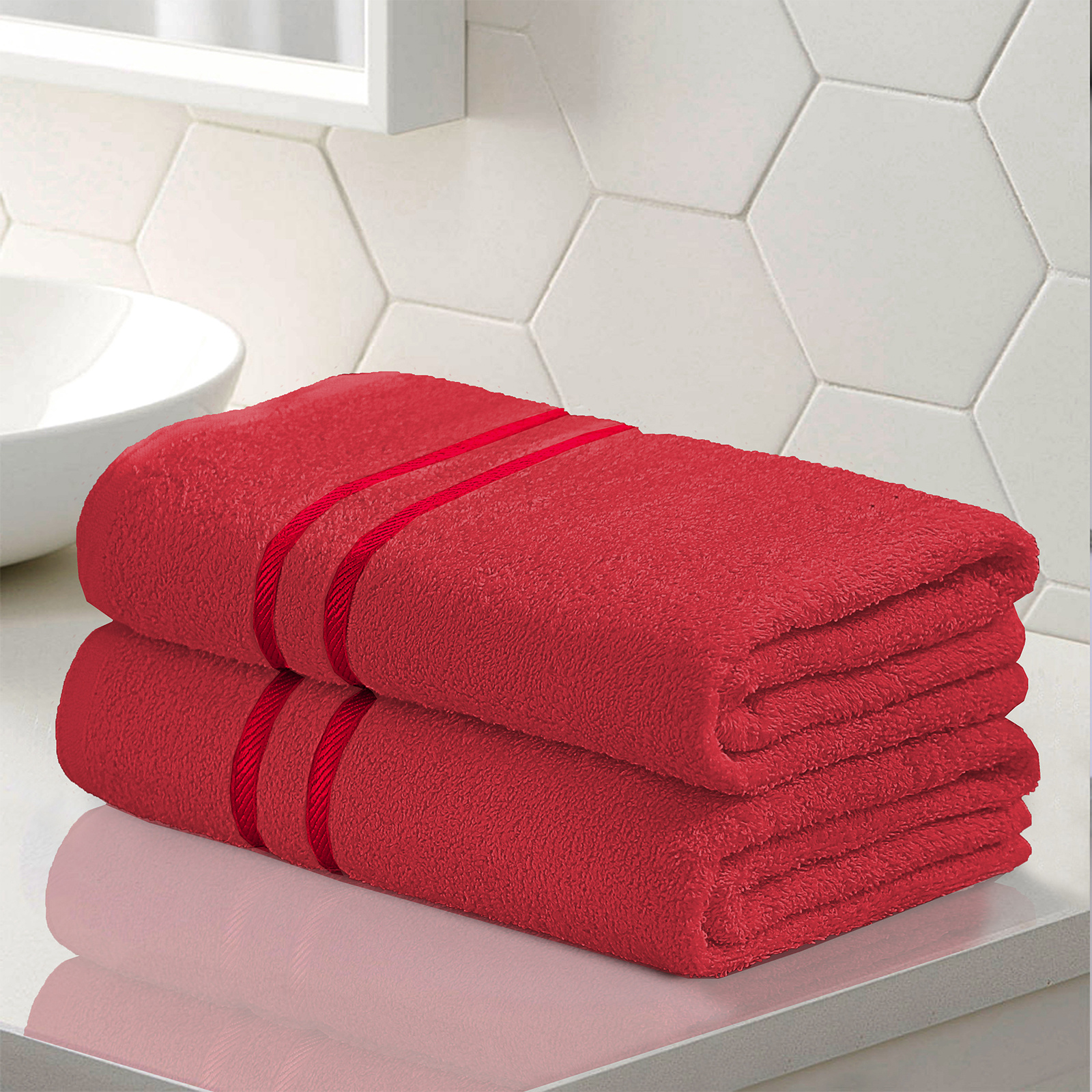 2 extra large bath towels super soft plush quick dry   absorbent 500gsm towels set 140x75cm hotel quality luxury bathroom towels for adults family travel friendly high density bath towel set