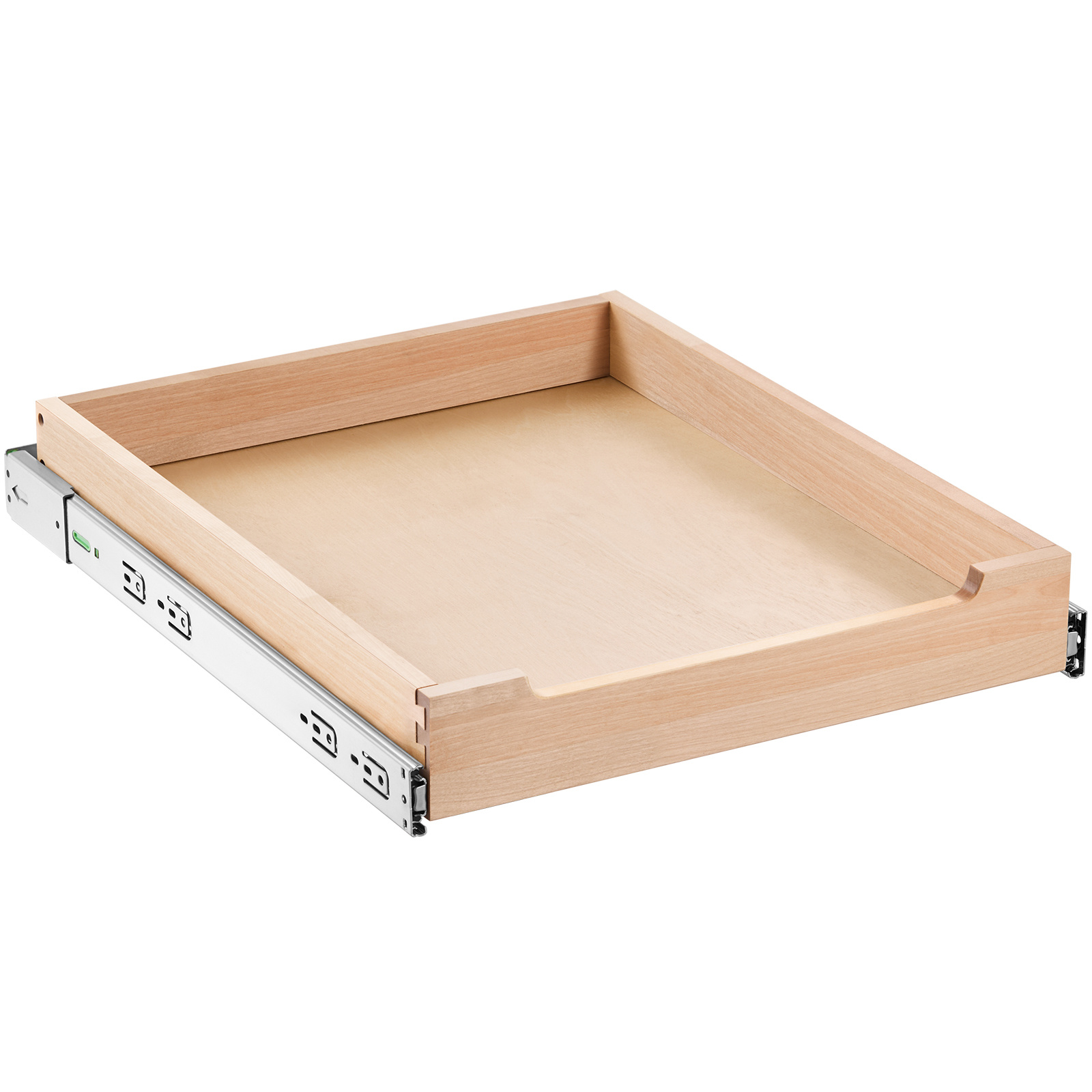 Vevor Pull Out Cabinet Organizer Soft Close Slideout Shelf Wood Drawer 17"wx21"d