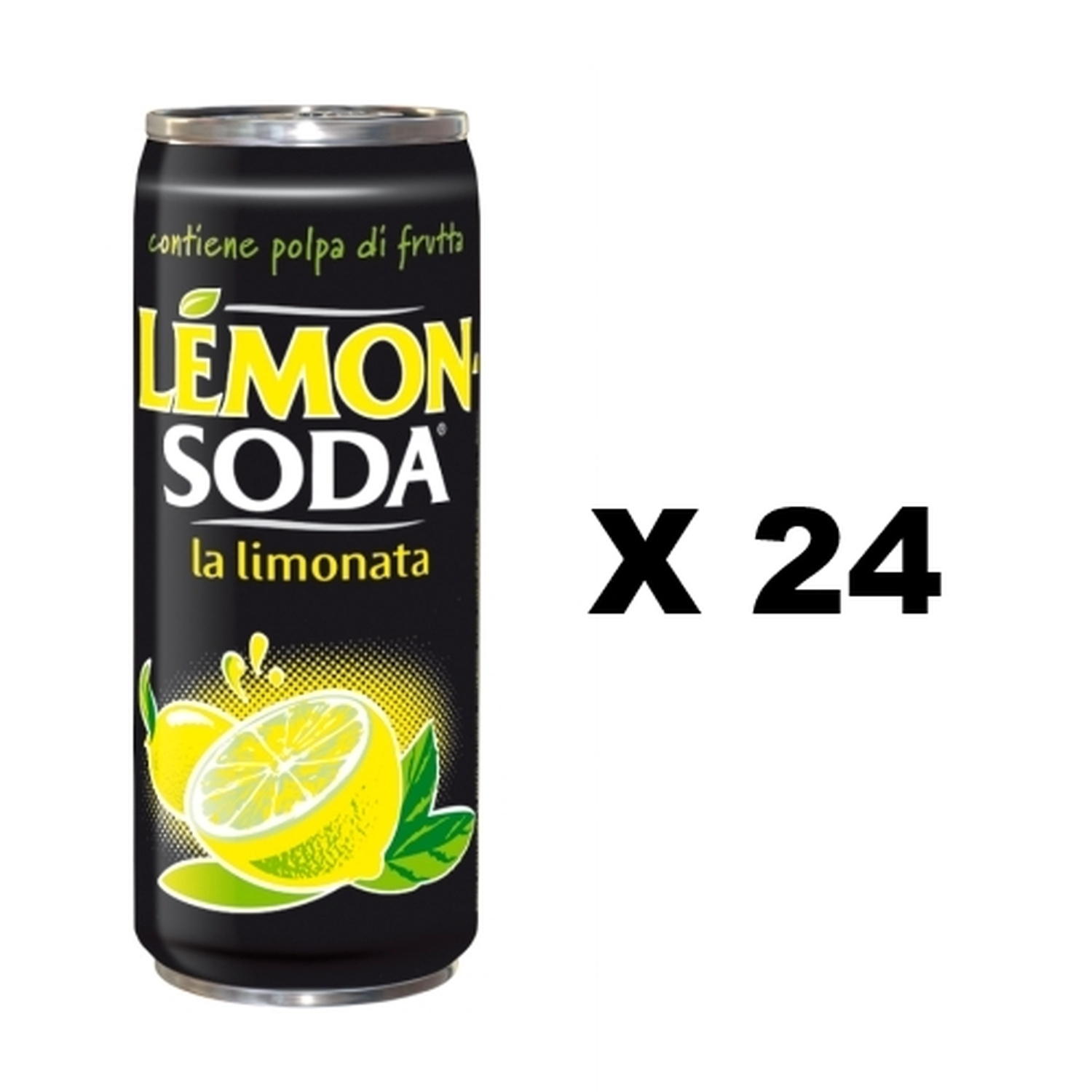 Lemonsoda 24 X 330 Ml. - Crodo Thermal Lemon Soda