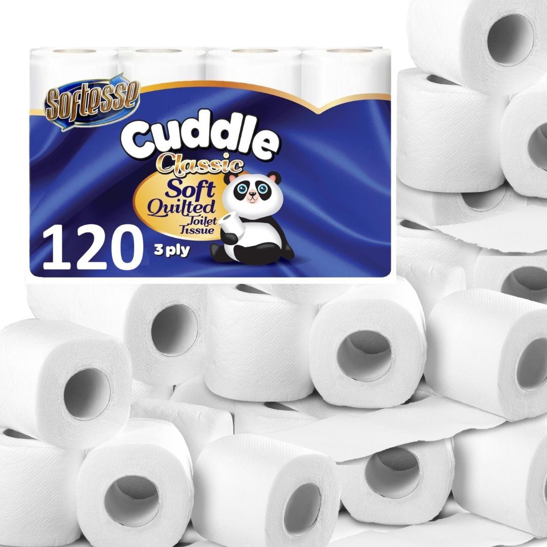120     ply soft quilted non scented toilet rolls 60 x   toilet roll bulk buy details 1