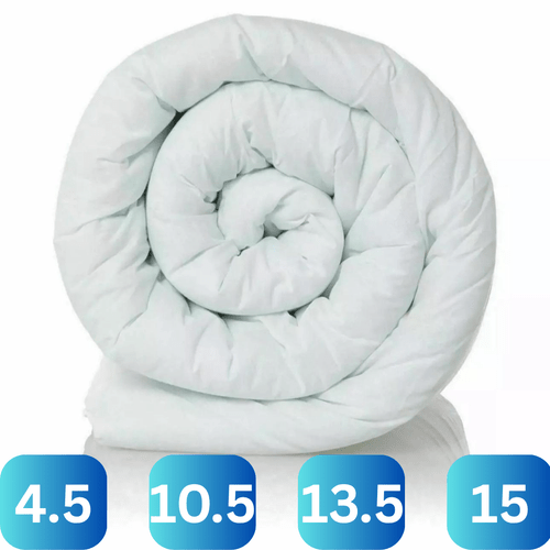 lightweight quilt 4 5 13 5 15 tog duvet breathable duvet with soft hollowfibre filling single super