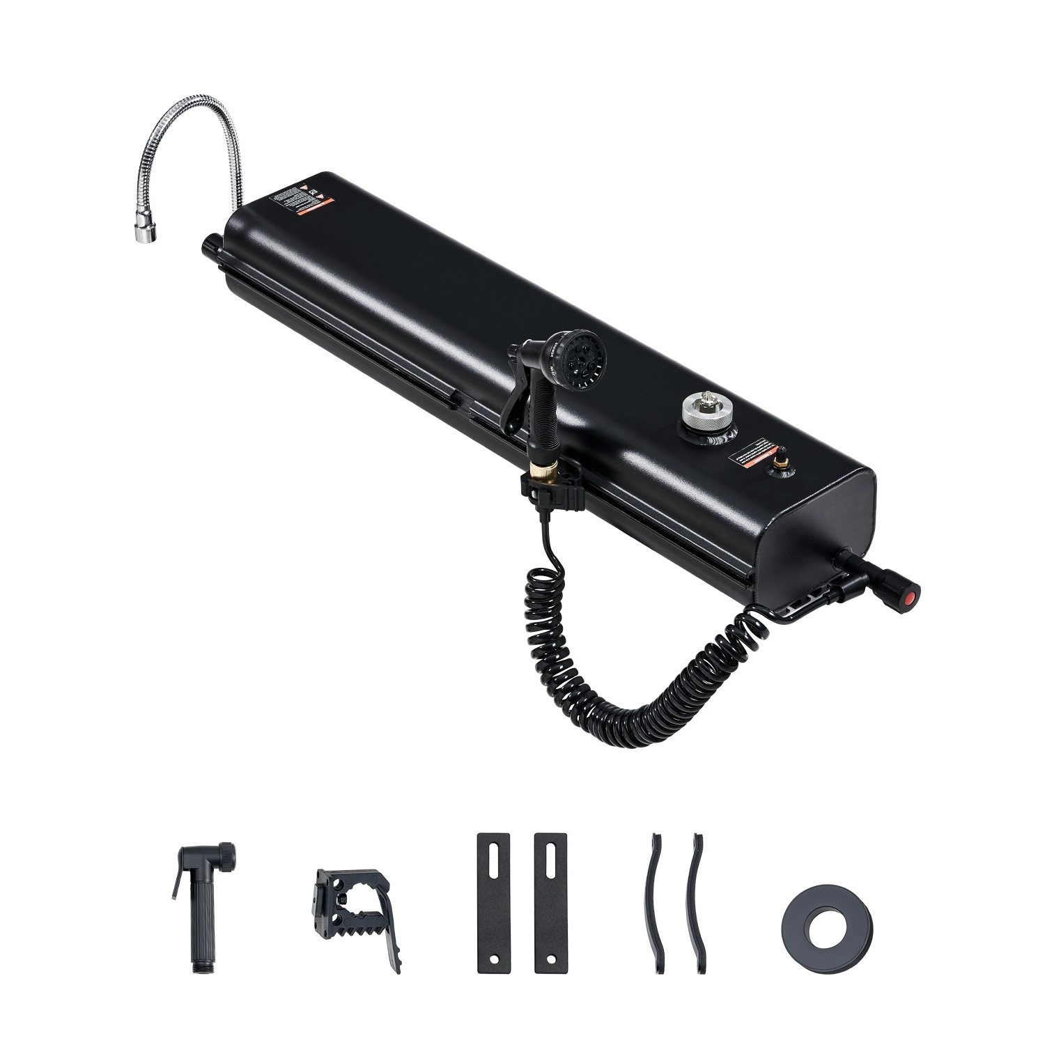 Vevor 4 Gal Roof Rack Water Tank Portable Water Tank With Splash-guard Panel
