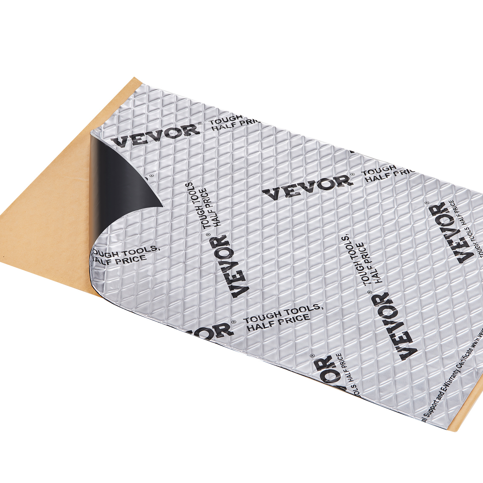Image of Vevor Car Sound Deadening Mat, 80 Mil 3.3sq. Sound Dampening Material, Butyl Automotive Sound Deadener, Noise Insulation And Vibration Dampening Material For Car
