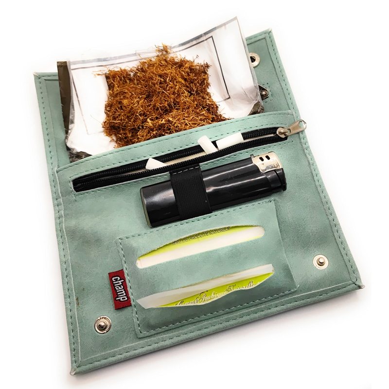 TEMU ® Pochette à Porte- et filtres pour Homme et Femme 30/ avec compartiments pour Filtres, Papier et Briquet, Couleur aléatoire disponibilités