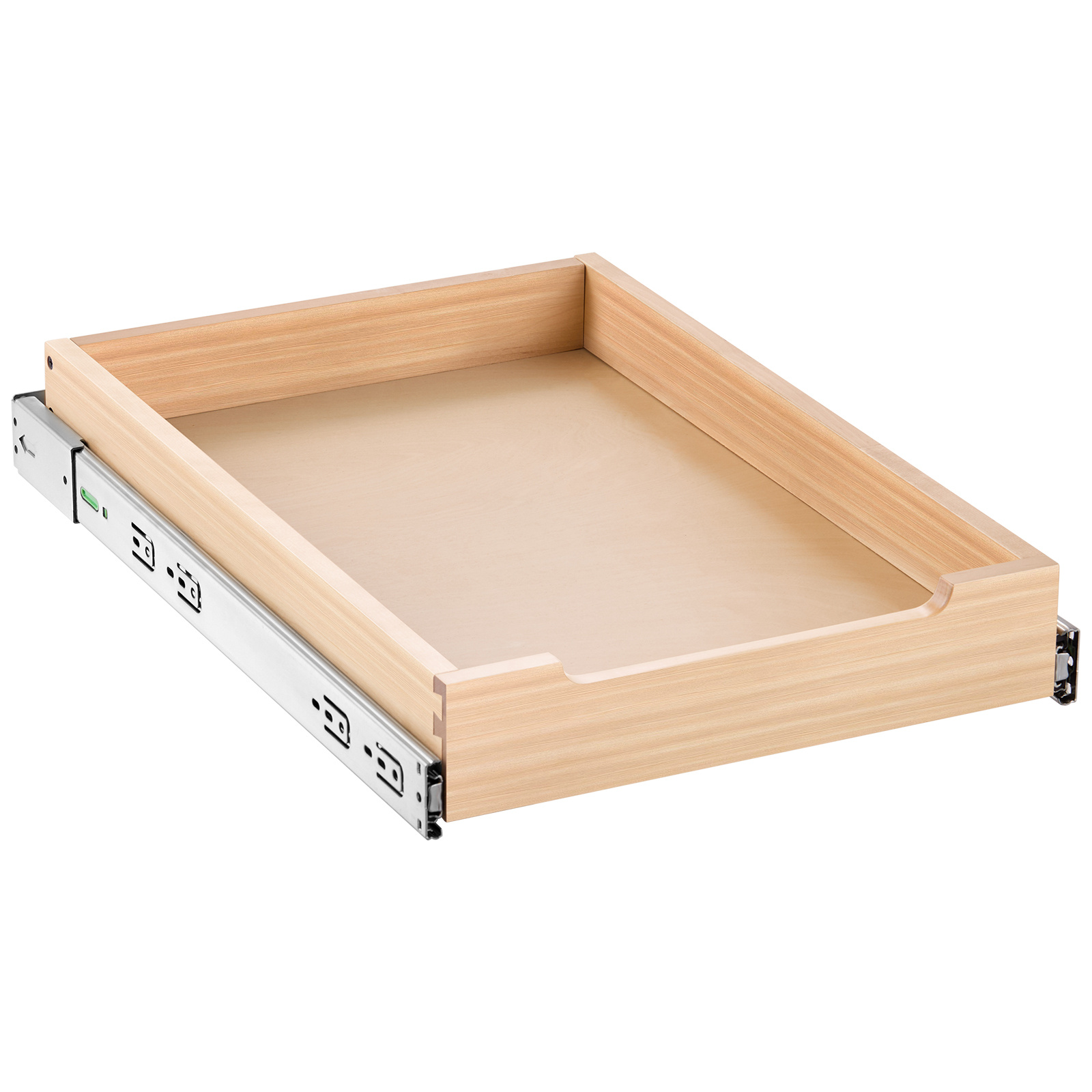Image of Vevor Pull Out Cabinet Organizer Soft Close Slideout Shelf Wood Drawer 14"wx21"d