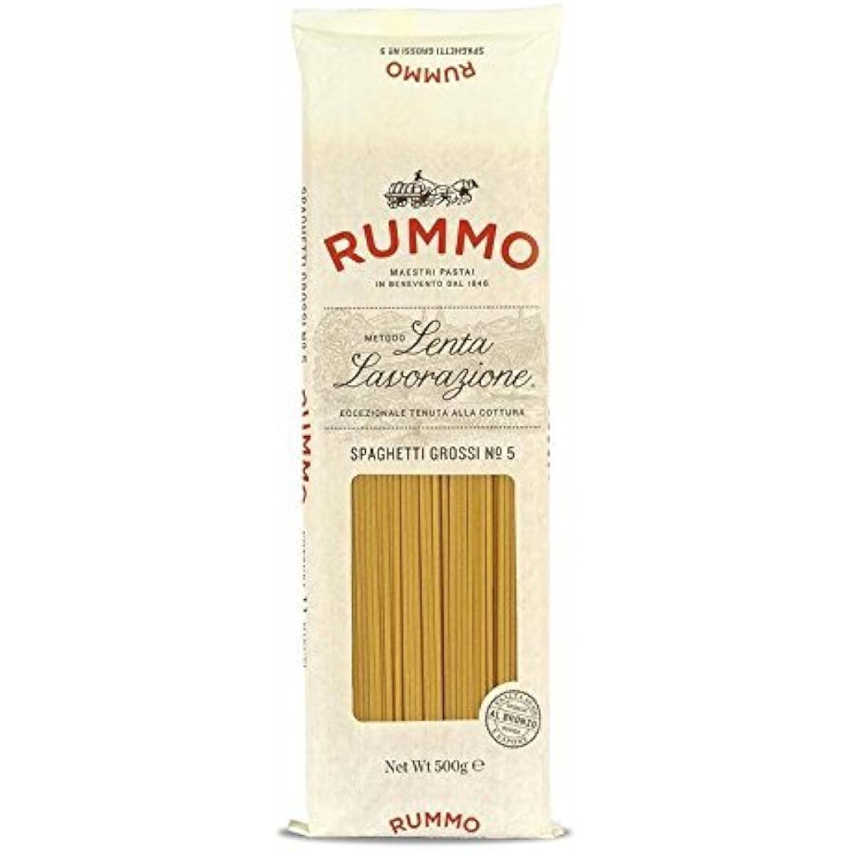 TEMU 6-pack Rummo - No. 5 Thick Spaghetti 500g