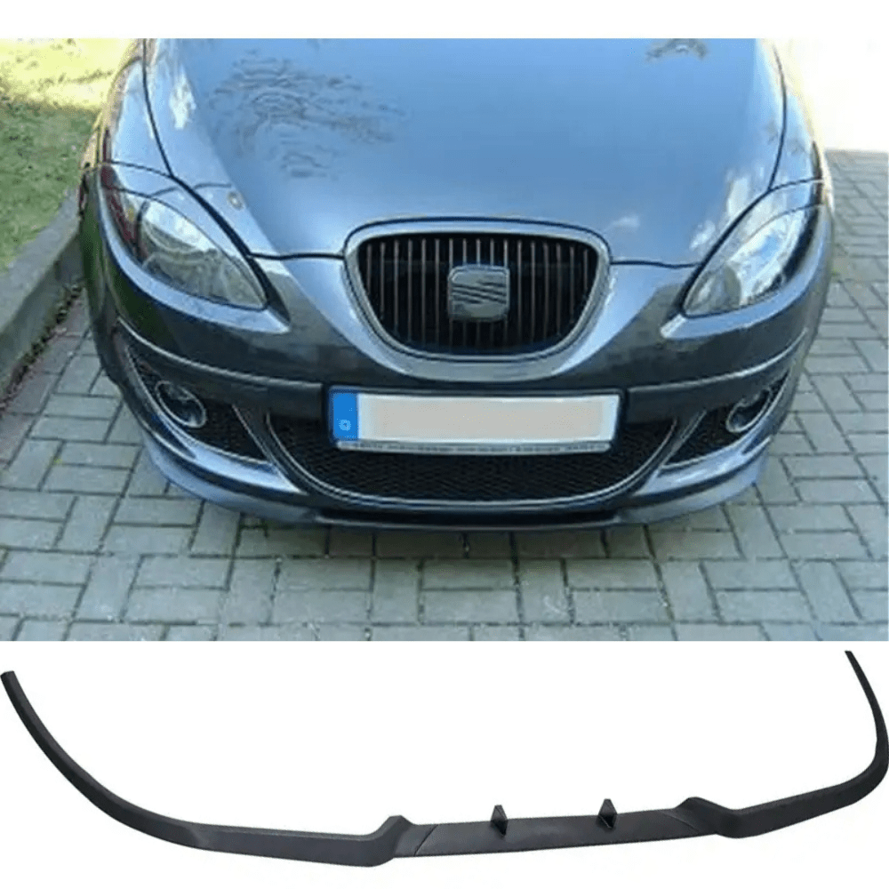 For Mk2 R Style Front Bumper Splitter Lip 3pcs Matte Black Autovision