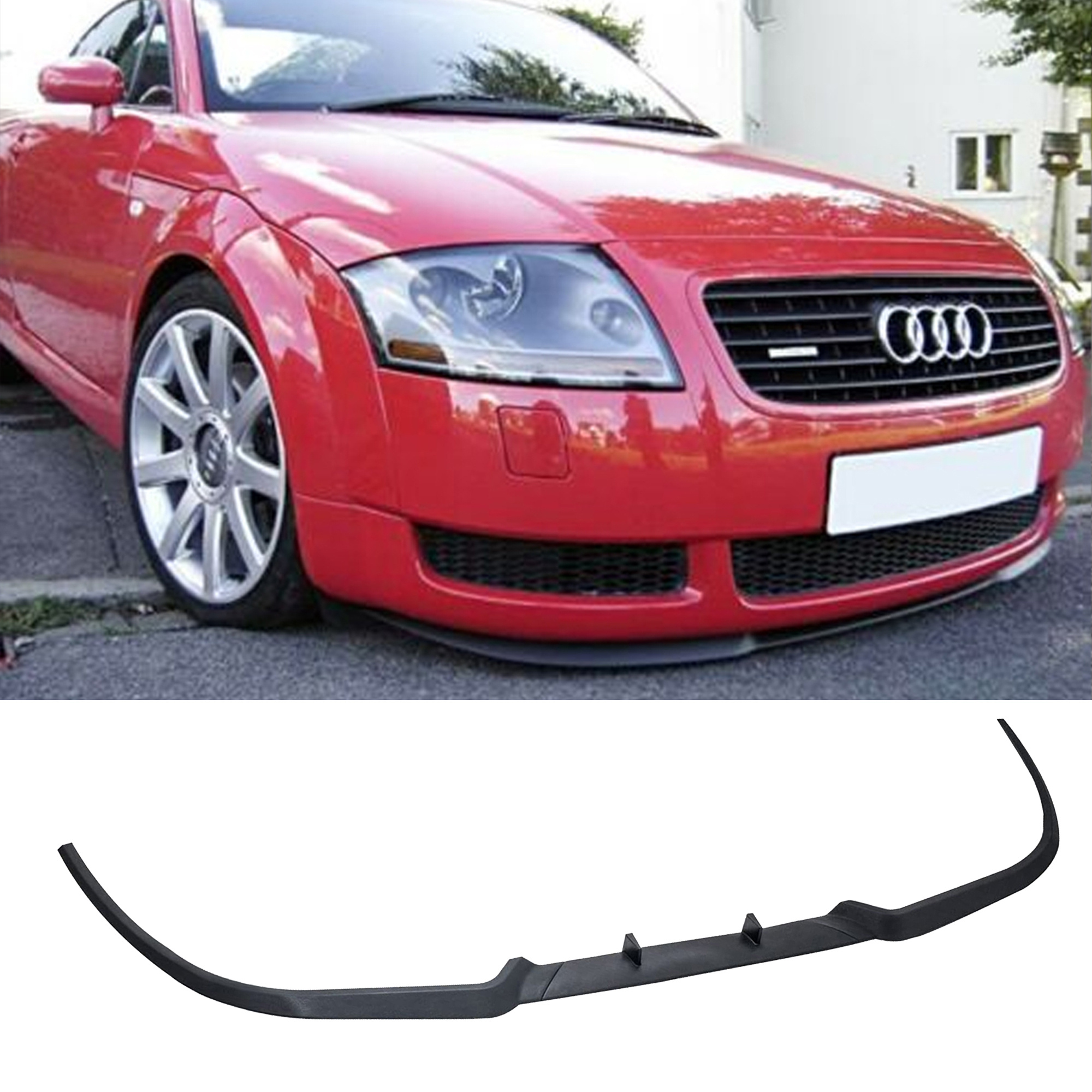 TEMU Lèvre de pour Audi TT MK1 8N R, modèle toutes voitures, diffuseur, becquet spoiler européen universel